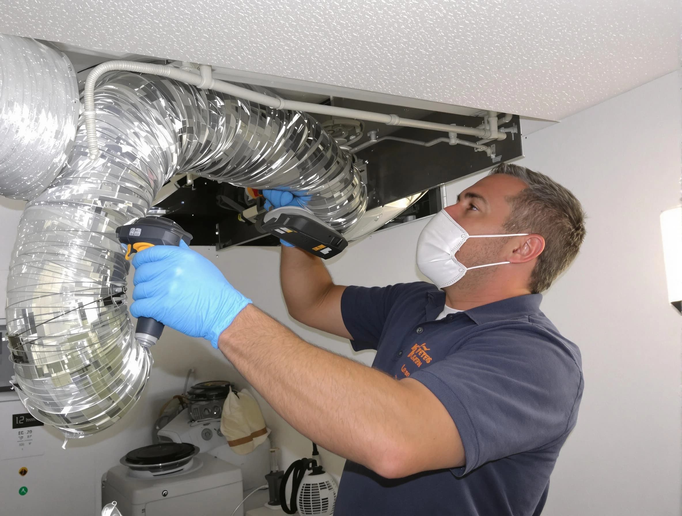 Spanish Fork Dryer Vent Cleaning professional performing thorough residential dryer vent cleaning in Spanish Fork