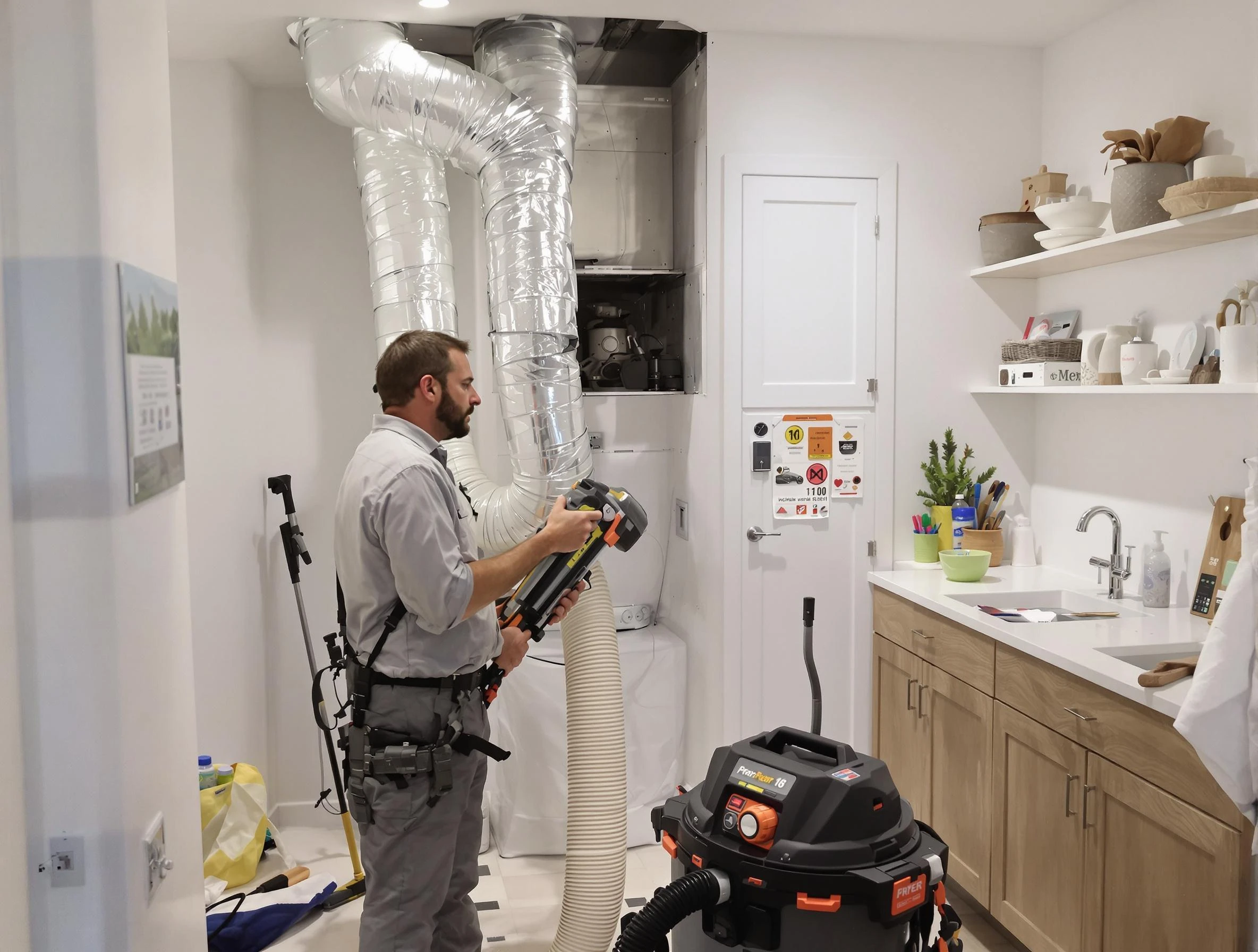 Clogged Dryer Vent Cleaning in Spanish Fork