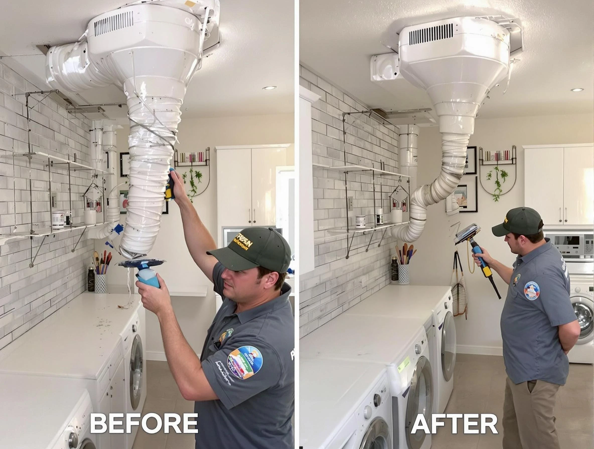 Professional dryer exhaust vent cleaning by Spanish Fork Dryer Vent Cleaning in Spanish Fork